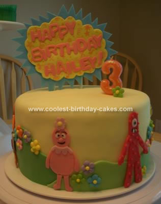 Yo Gabba Gabba Cake