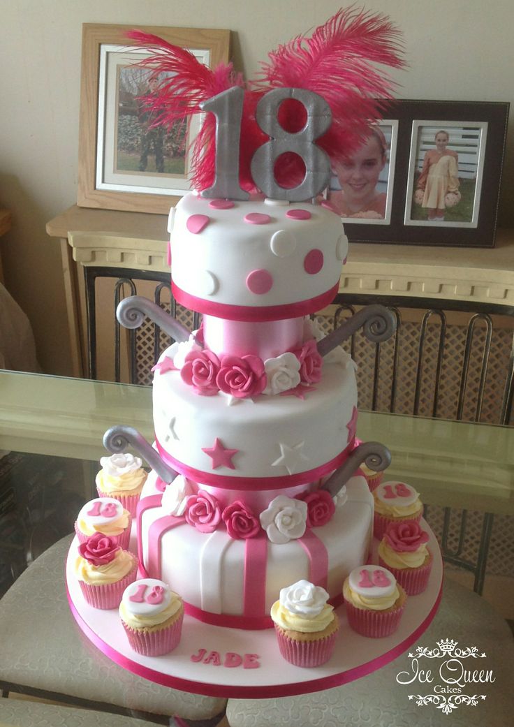 18th Birthday Cakes 3 Tier Cake