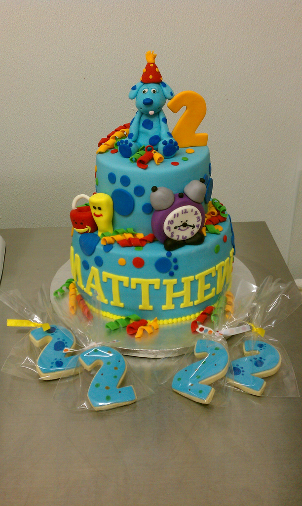 Blue's Clues Birthday Cake