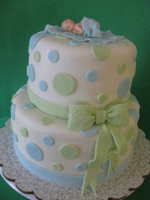 9 Photos of Baby Boy Baby Shower Cakes On Top For A With