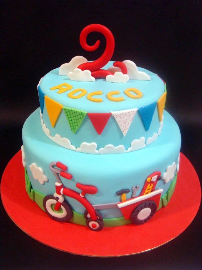 13 Toddler Boy Second Birthday Cakes Photo Boys Birthday Cake