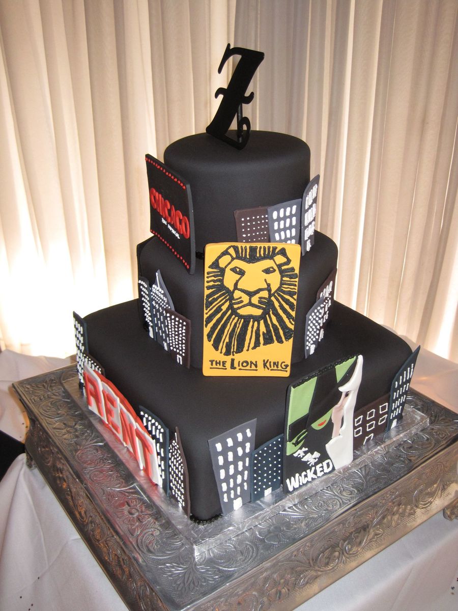 Broadway Wedding Cake