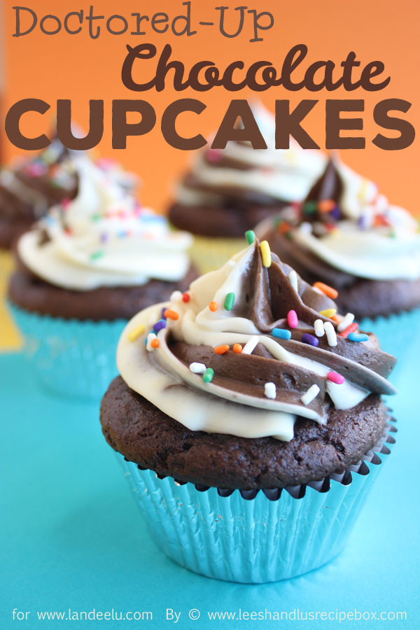 Chocolate Cupcakes Using Cake Mix