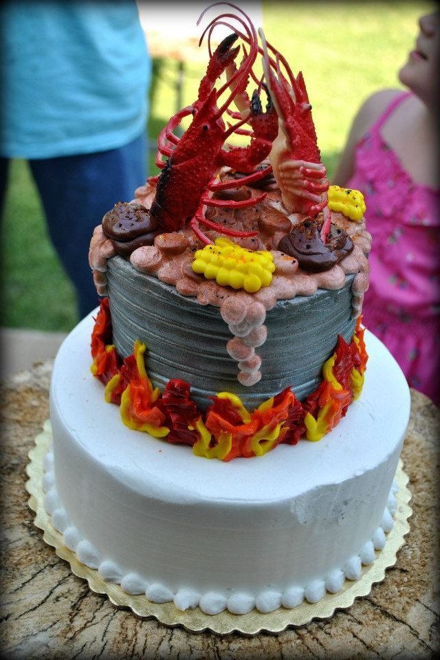 12 Photos of Cajun Themed Birthday Cakes