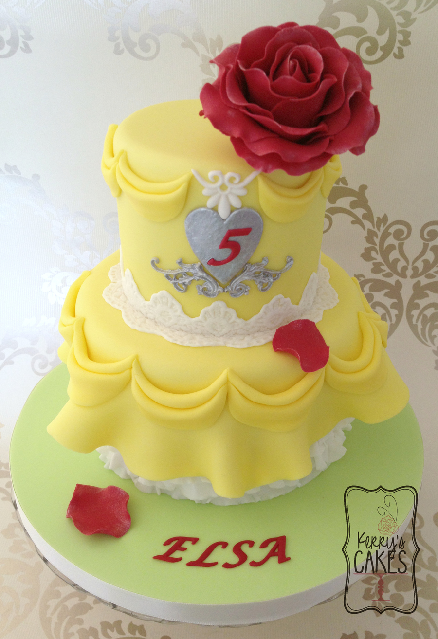 Disney Themed Cakes - With Belle