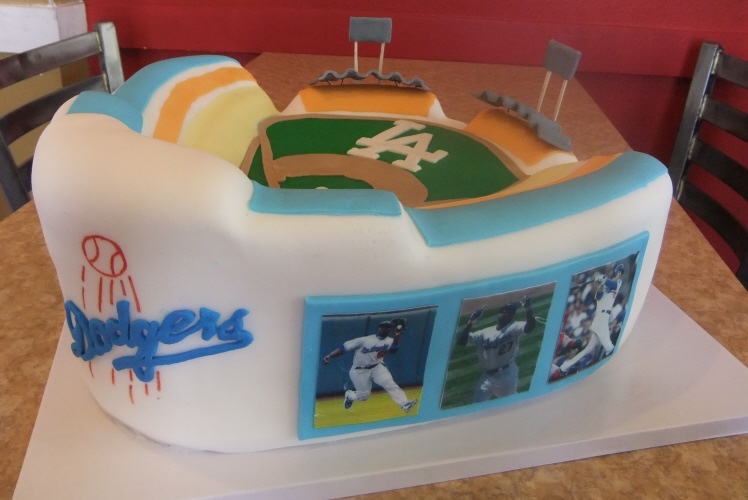 Dodger Happy Birthday Cake