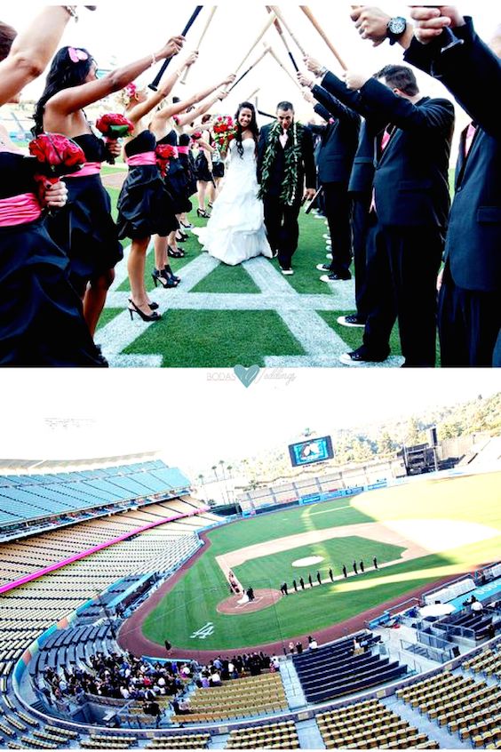 Dodger Stadium Wedding