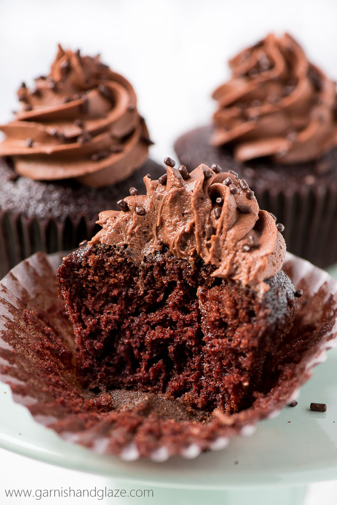 Double Chocolate Cupcakes