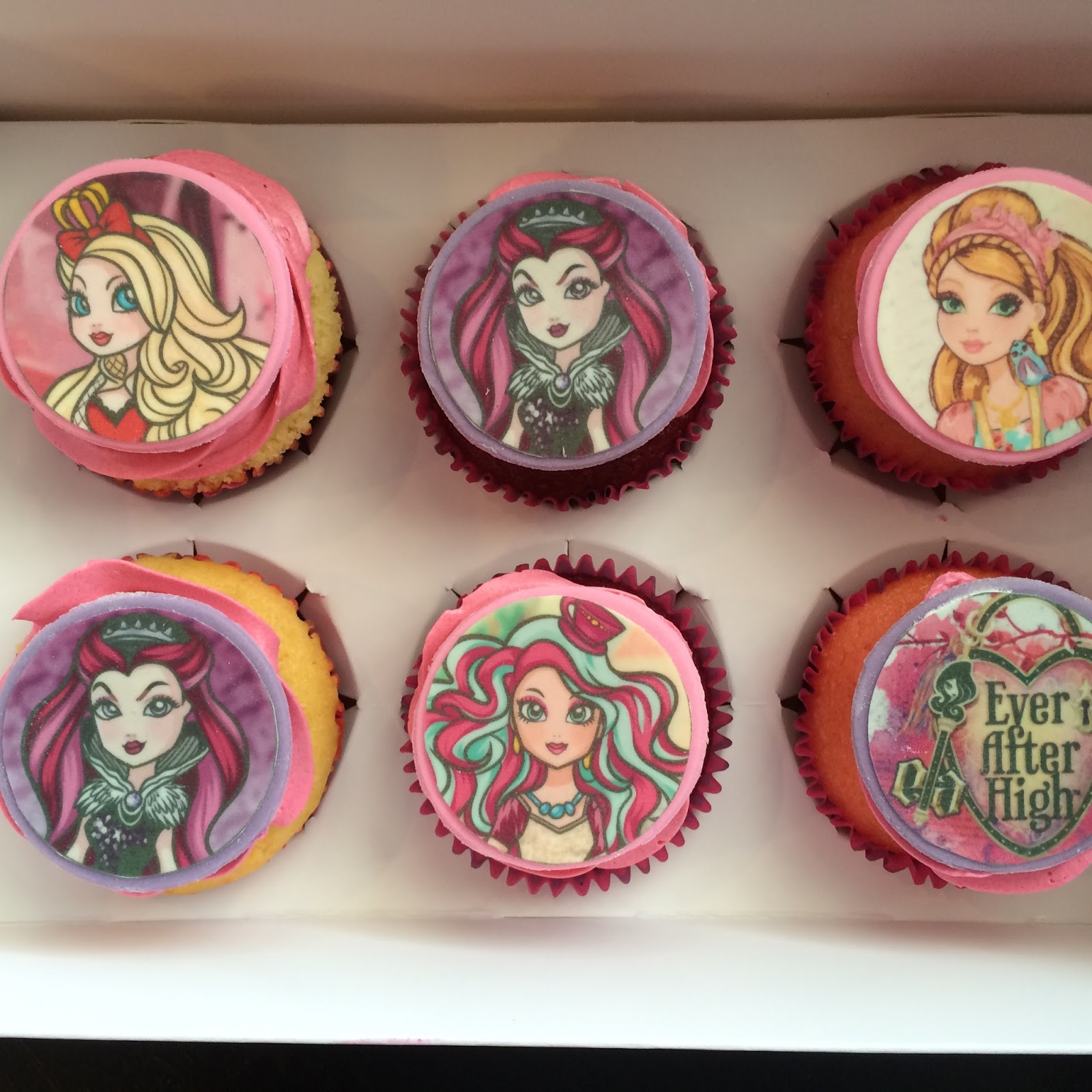 Ever After High Cupcakes