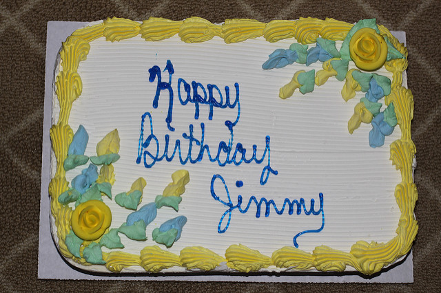 Happy Birthday Jimmy Cake