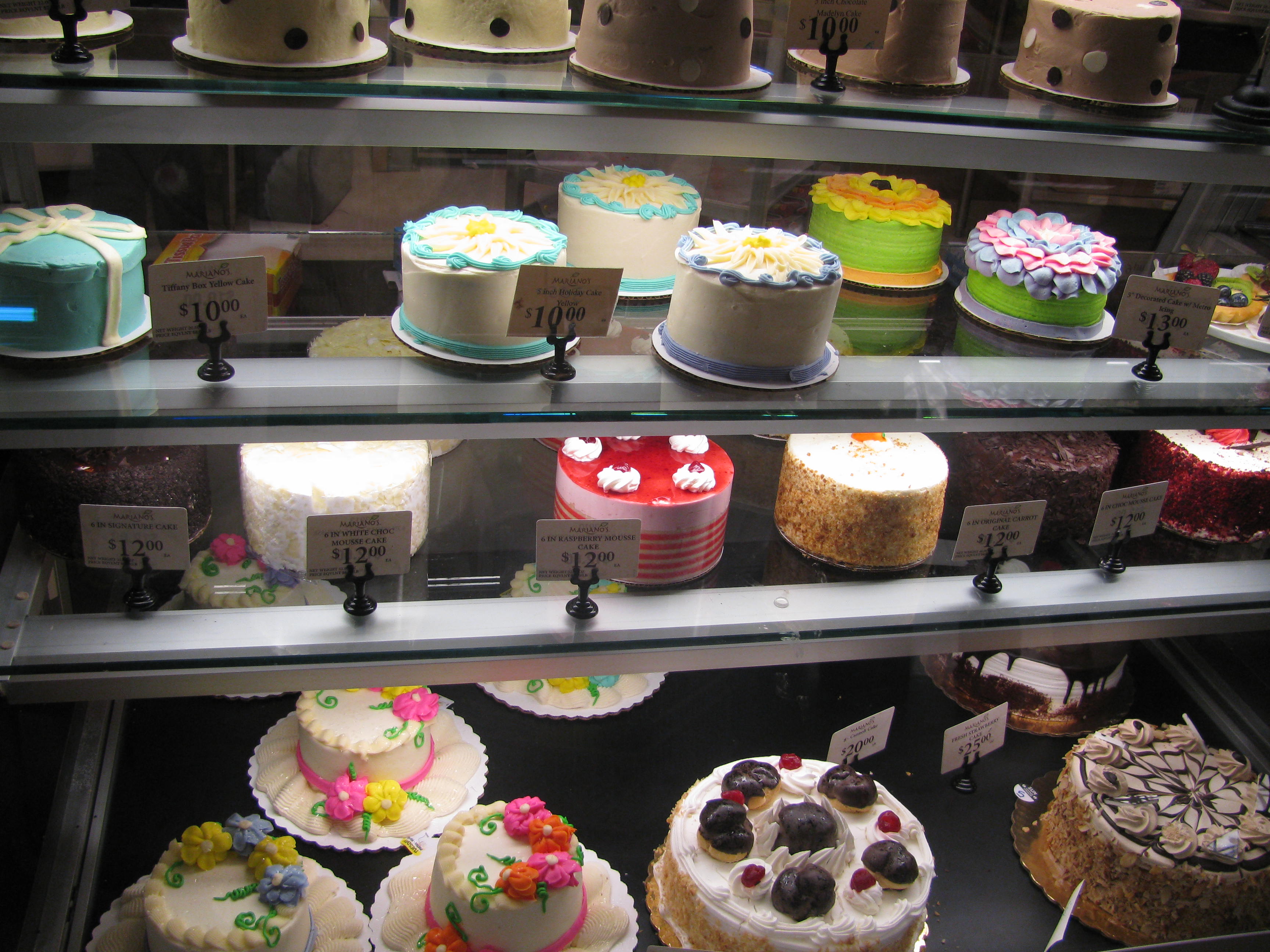 Mariano's Bakery Cakes