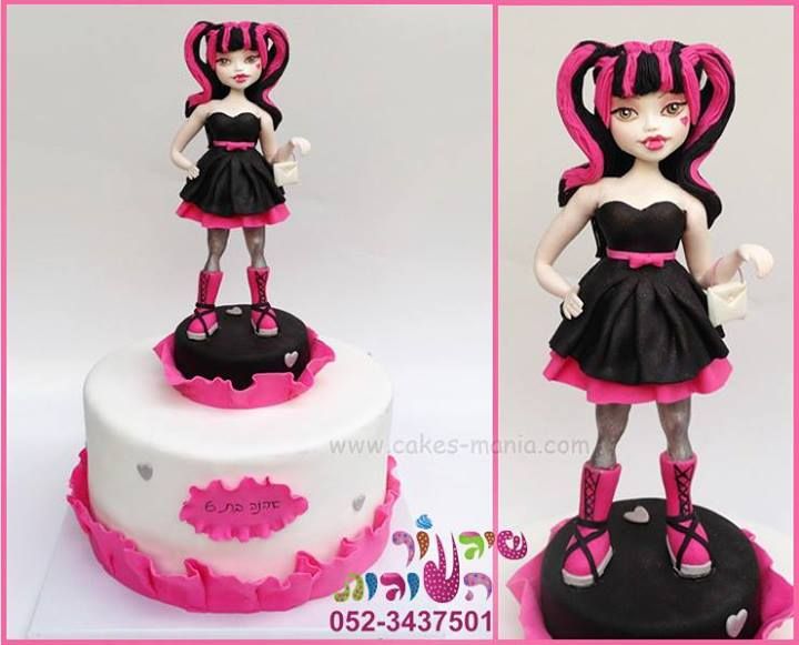 Monster High Fondant Cake