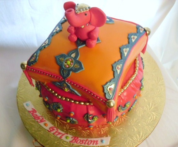 10 Photos of Moroccan Baby Shower Cakes