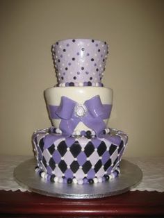 Purple Birthday Cake