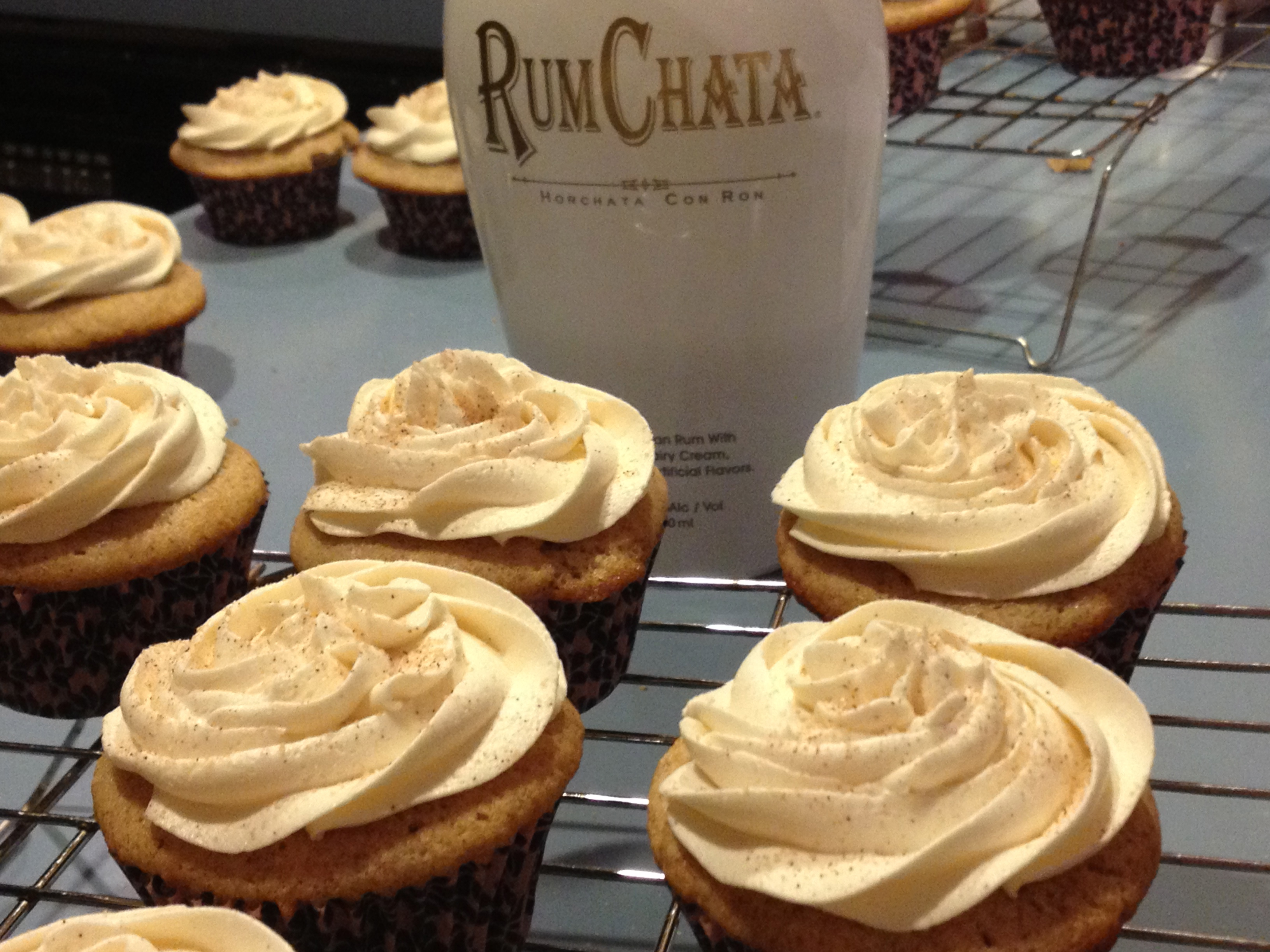 RumChata Snickerdoodle Cupcakes