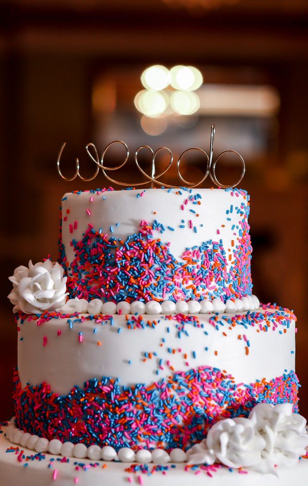 Sprinkles Wedding Cake