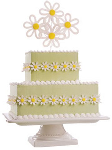 Square Wedding Cake Decorating Ideas