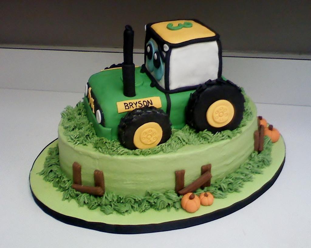 Tractor Birthday Cake Ideas