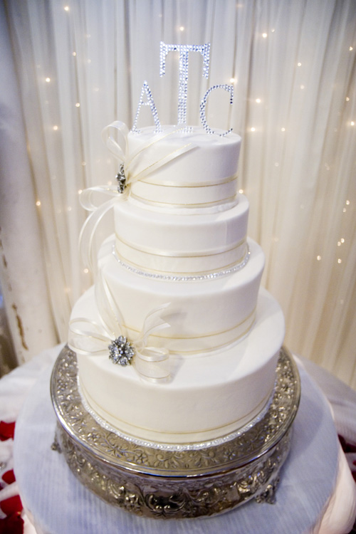 Wedding Cake with Bling