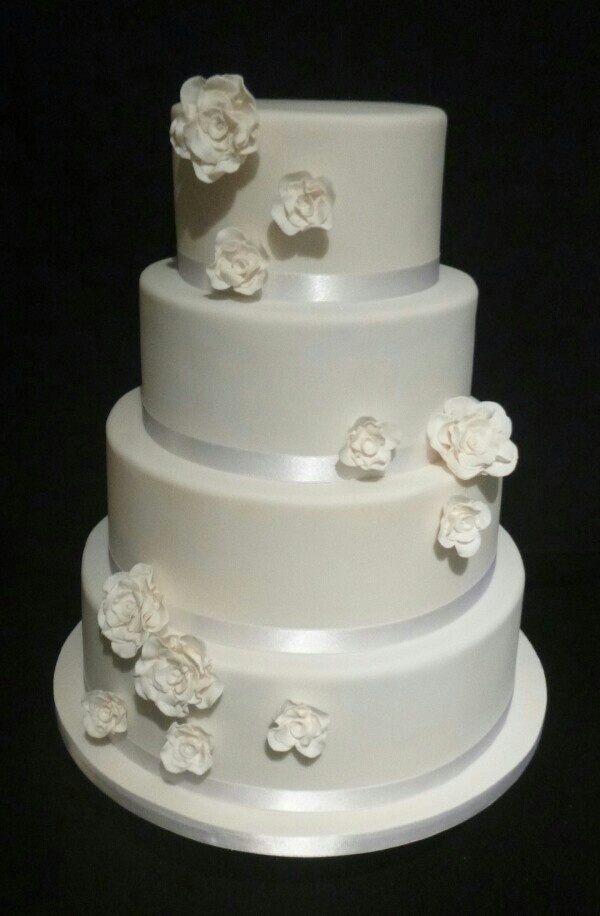 4 Tier Wedding Cake