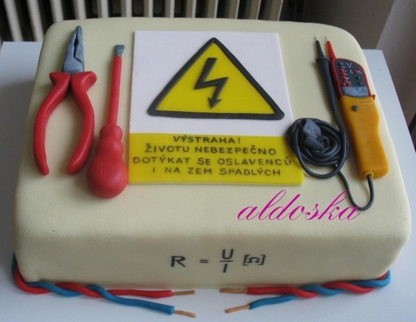 Electrician Retirement Cake Ideas