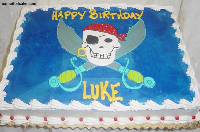 Happy Birthday Luke Cake