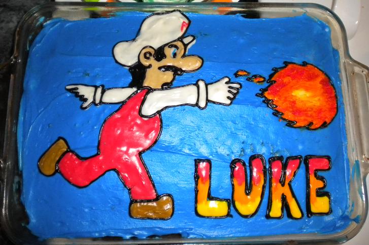 Happy Birthday Luke Cake