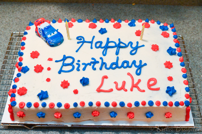 Happy Birthday Luke Cake