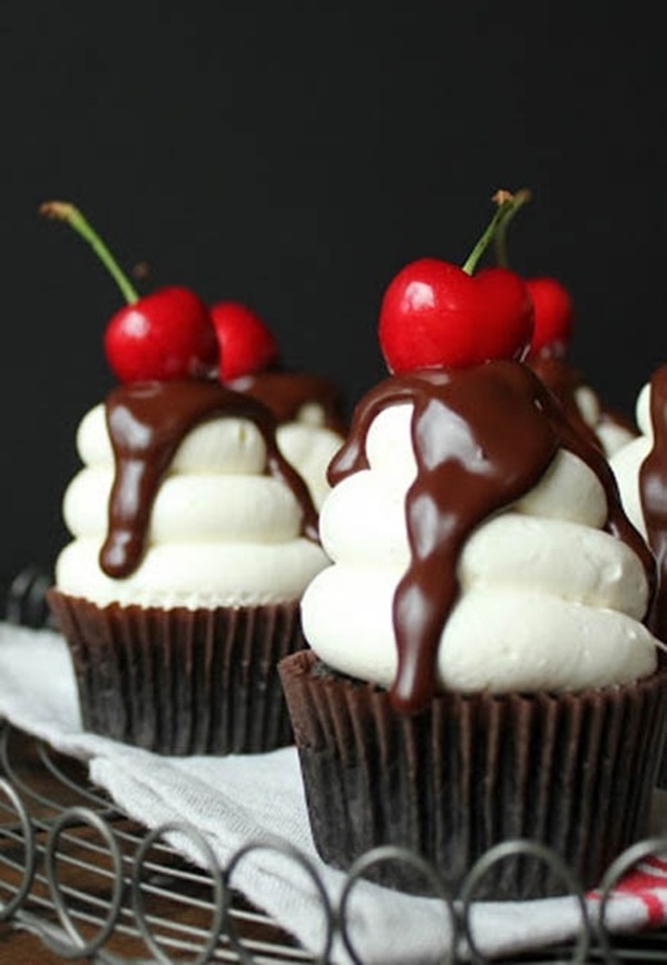 Black Forest Cupcakes