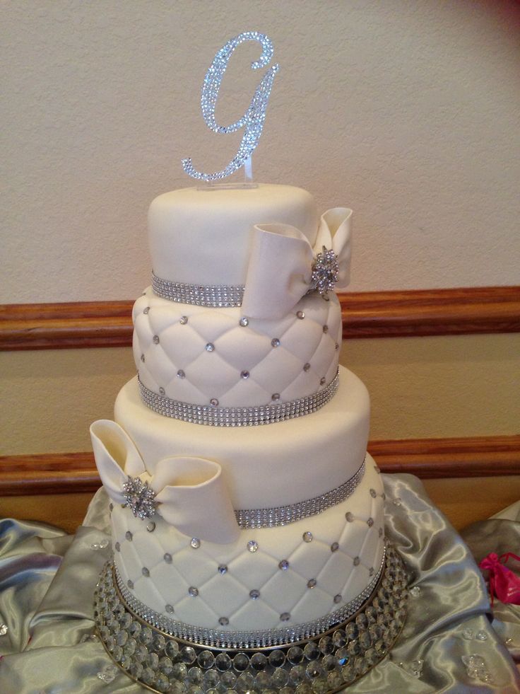 Bling Wedding Cake