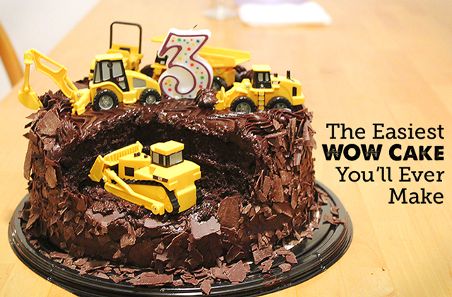 Construction Birthday Cake Idea