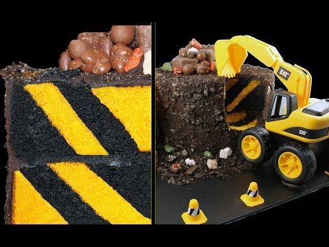 Construction Birthday Cake