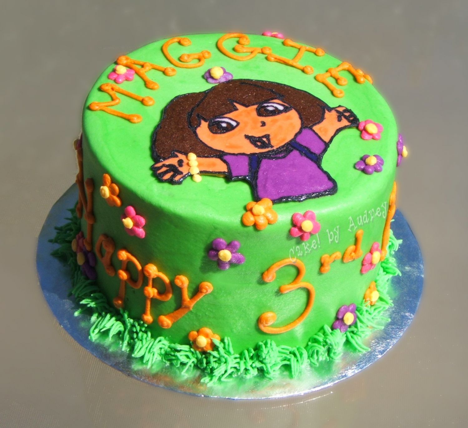 Dora Birthday Cake