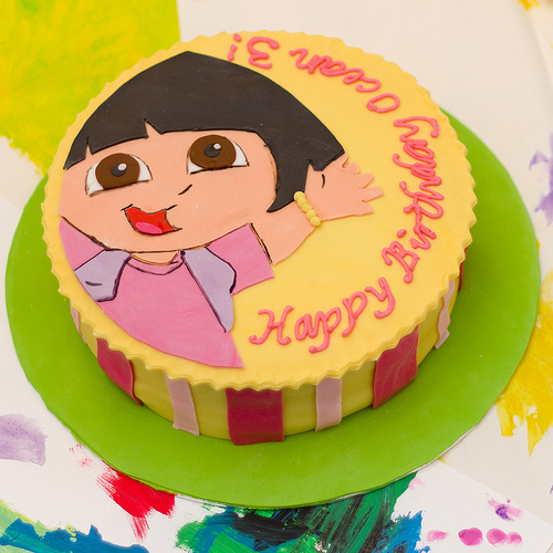 Dora Birthday Cakes Kids