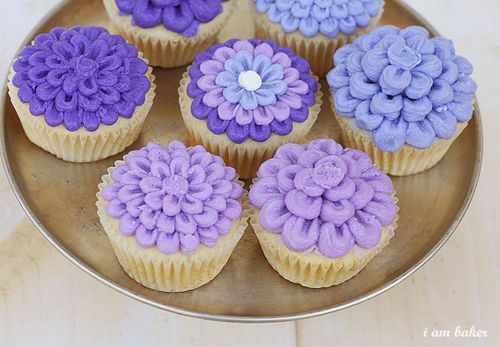 Flower Cupcake Decorating Frosting