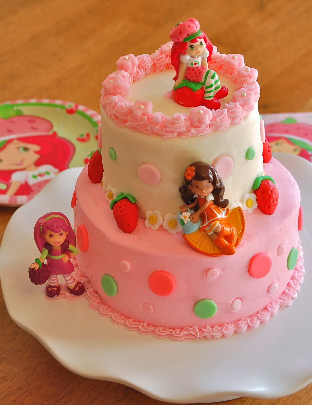 Strawberry Shortcake Cake