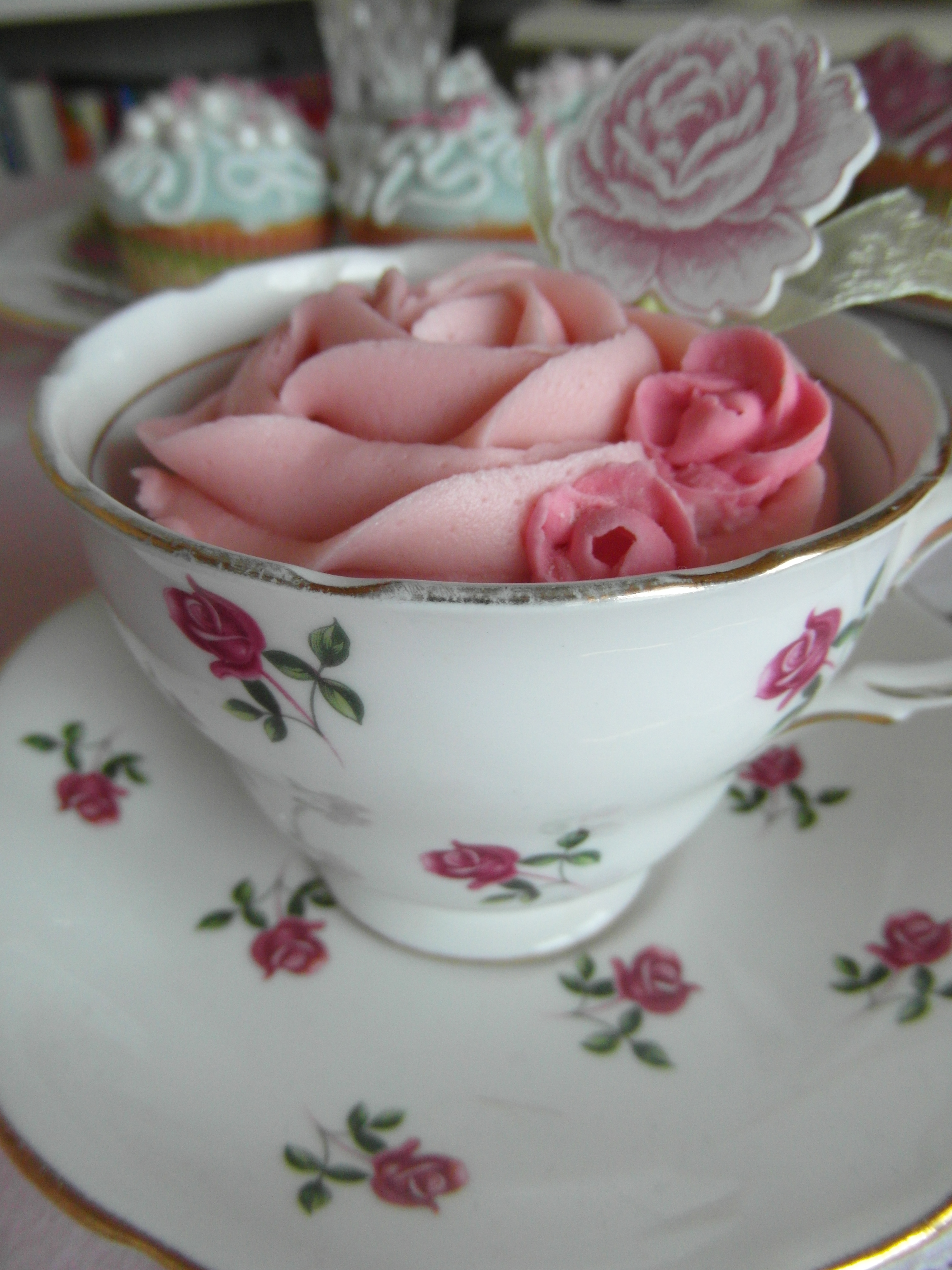 Tea Cup Cupcakes