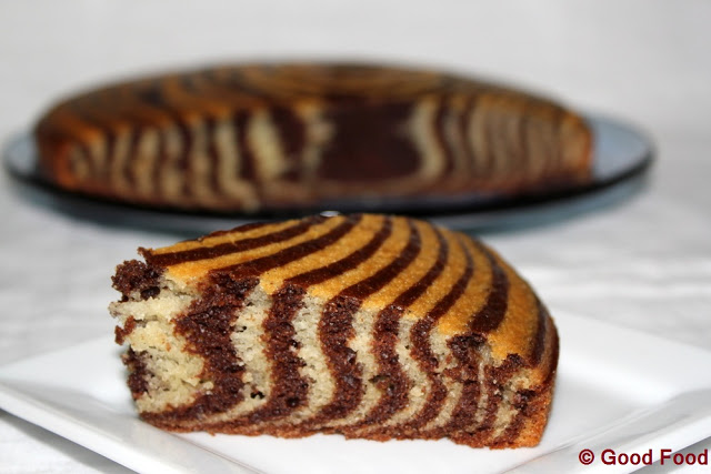 Zebra Birthday Cake Recipe