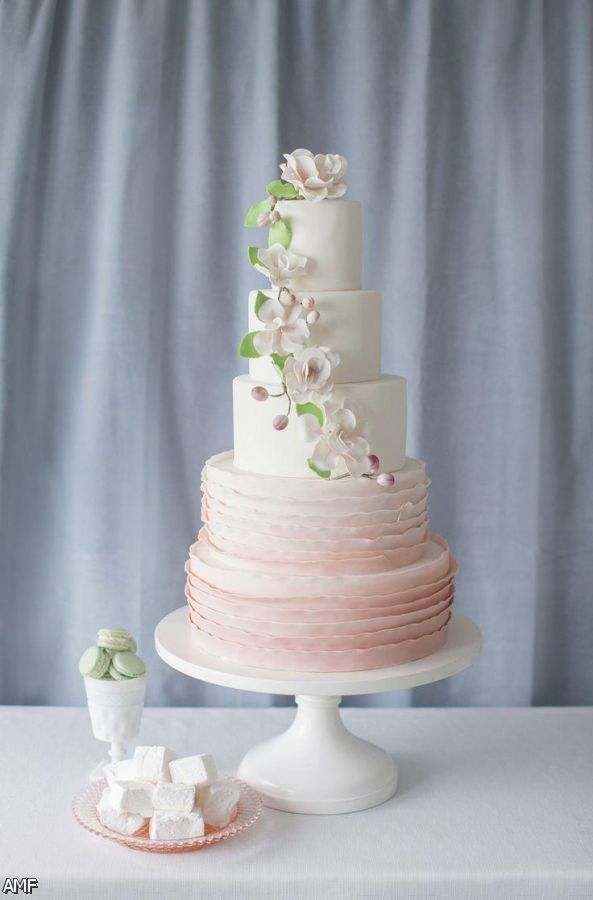 6 Photos of 2016 Beautiful Wedding Cakes