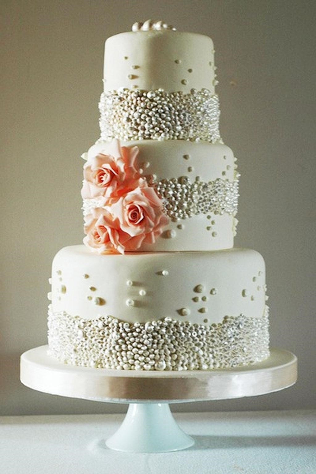 Beautiful Square Wedding Cake