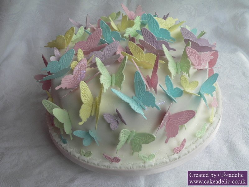 Butterfly Birthday Cake