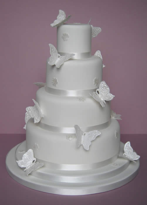 Butterfly Wedding Cake