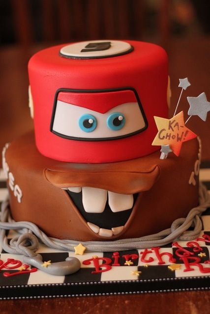 9 Photos of Disney Cars Birthday Cakes Fondant