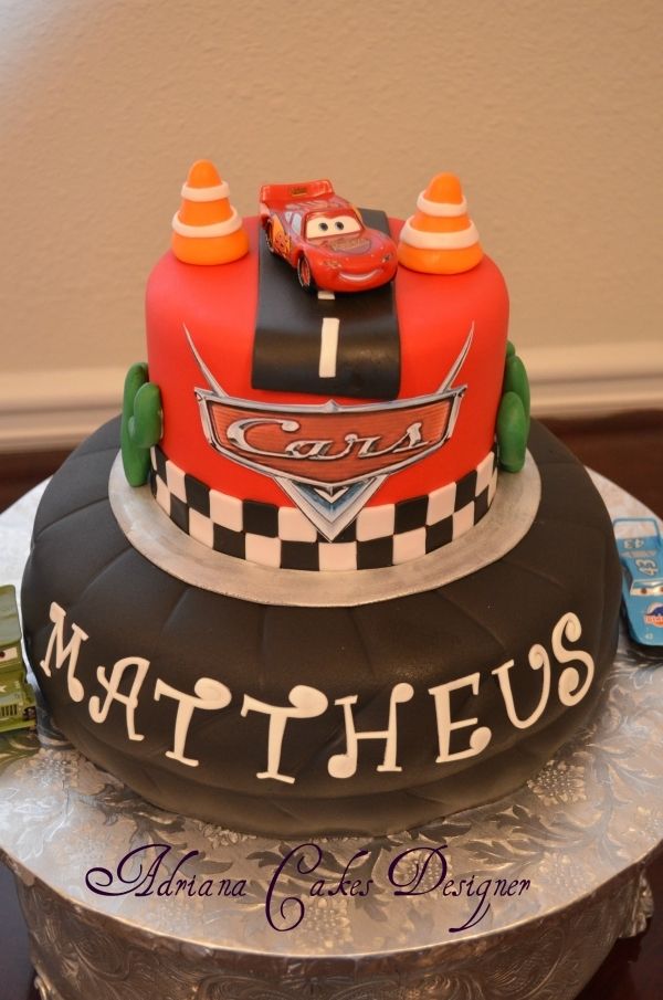 Disney Cars Birthday Cake