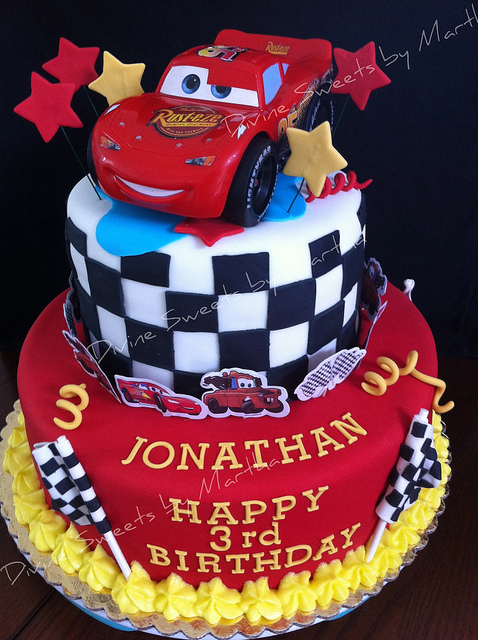 Disney Cars Birthday Cake