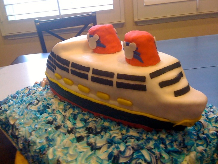 Disney Cruise Birthday Cake