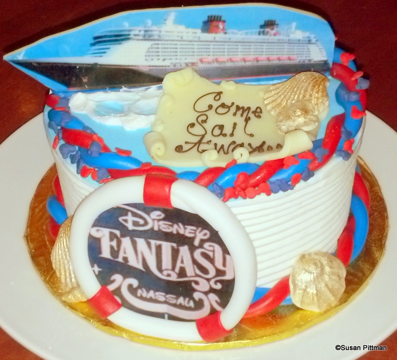 Disney Cruise Birthday Cake