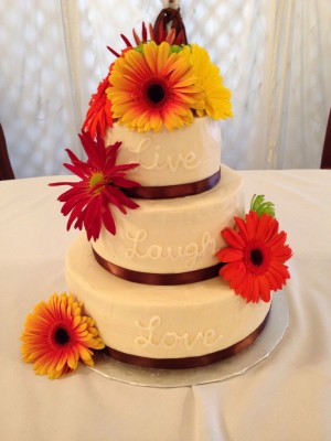 Fall Wedding Cake