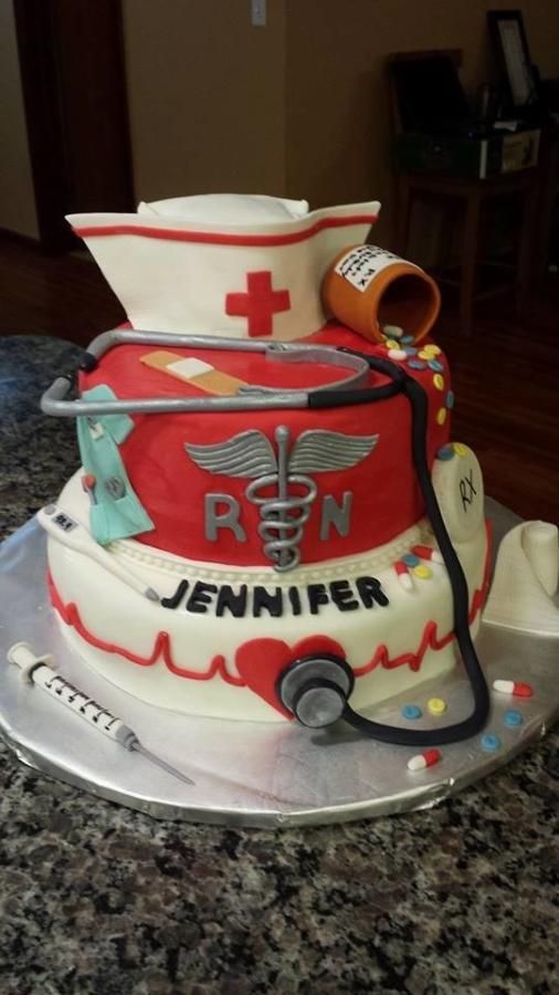 Funny Nursing Graduation Cakes