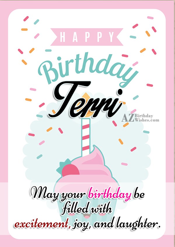 Happy Birthday Terri